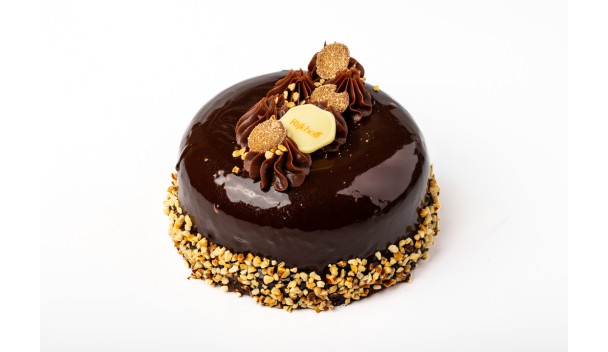 Melkchocolademoussetaartje