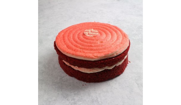 Red velvet taartje